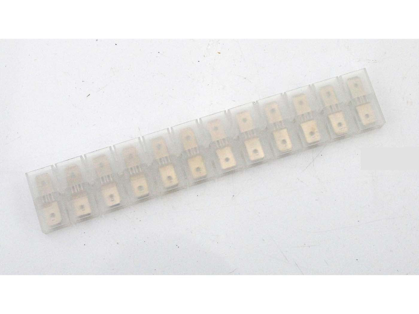 Conector cablu 12 pini 6,3mm pentru Kreidler, Zündapp, Puch, Hercules și alte modele