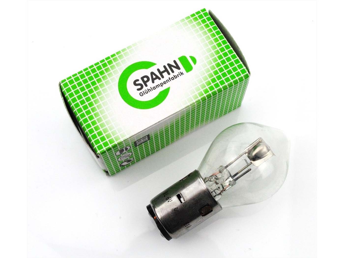 Bec far Spahn Glühlampen 6V 25/25W soclu 20mm pentru Zündapp R 50 (561-003, 561-051, 561-052)
