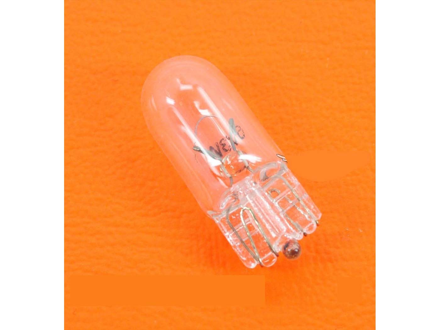 Bec soclu sticlă 6V 3W 2,1x9,5mm pentru Hercules, Kreidler, Zündapp și alte modele