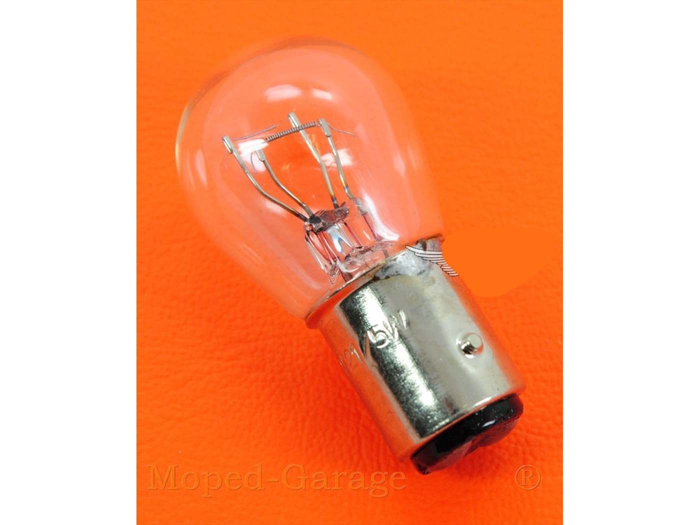 Bec lumină spate 6V 21/5W pentru Zündapp, Hercules, Kreidler, Puch și alte modele