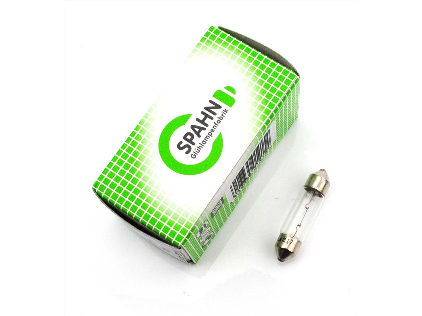 Bec stop Spahn Glühlampen ULO 6V 5W 10,5x38mm pentru Hercules, Kreidler, Puch și alte modele