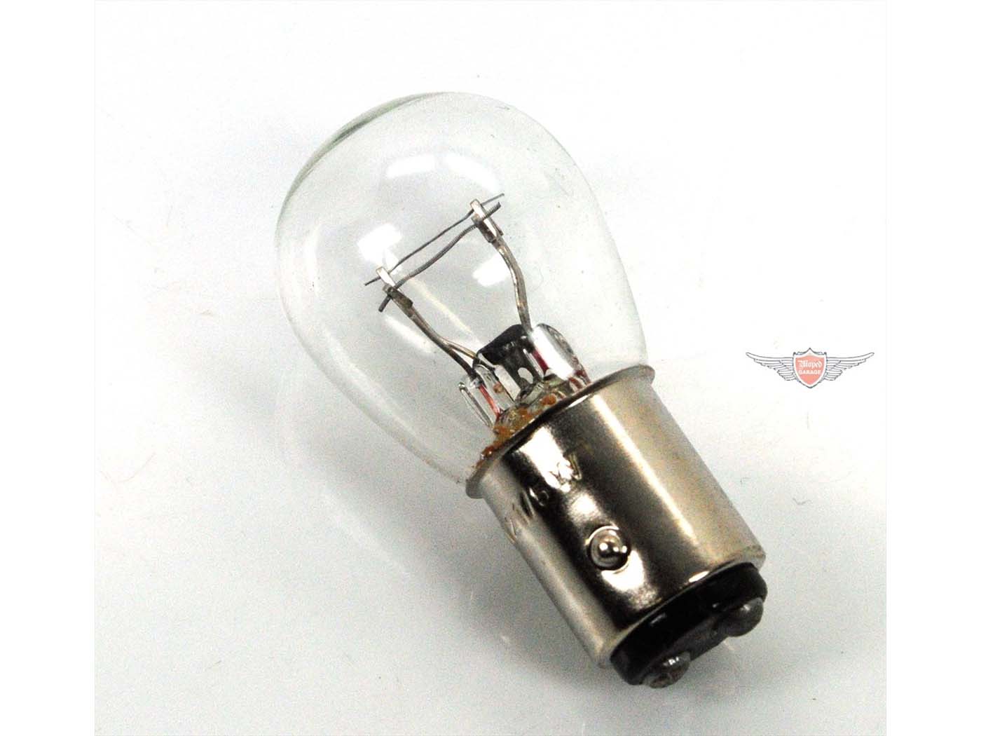 Bec 6V 21/5W BAY15D pentru far motocicletă