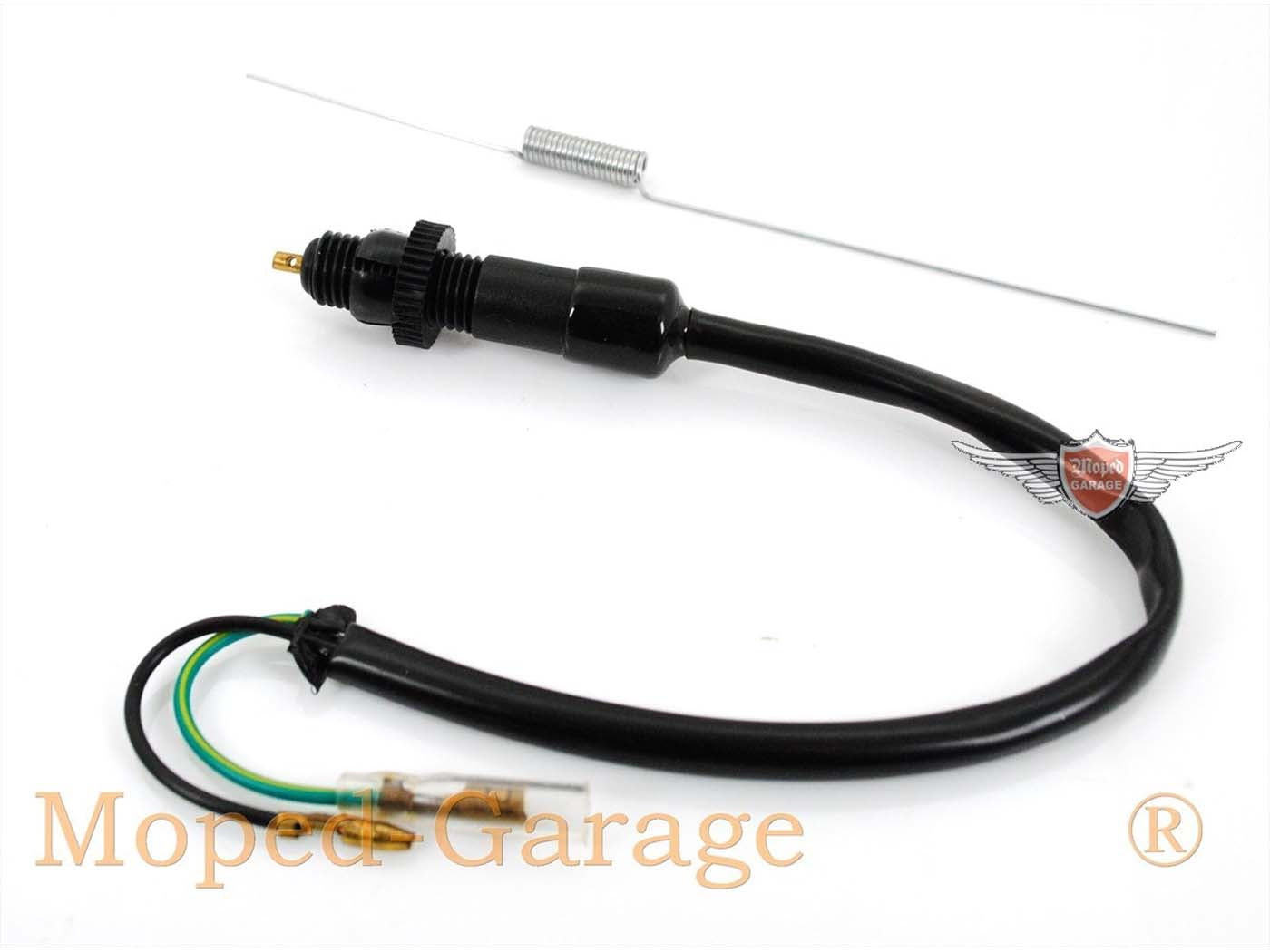 Întrerupător lumină frână cu arc negru pentru Yamaha DT 50 R/M/MX AC -92, RD 50 MX