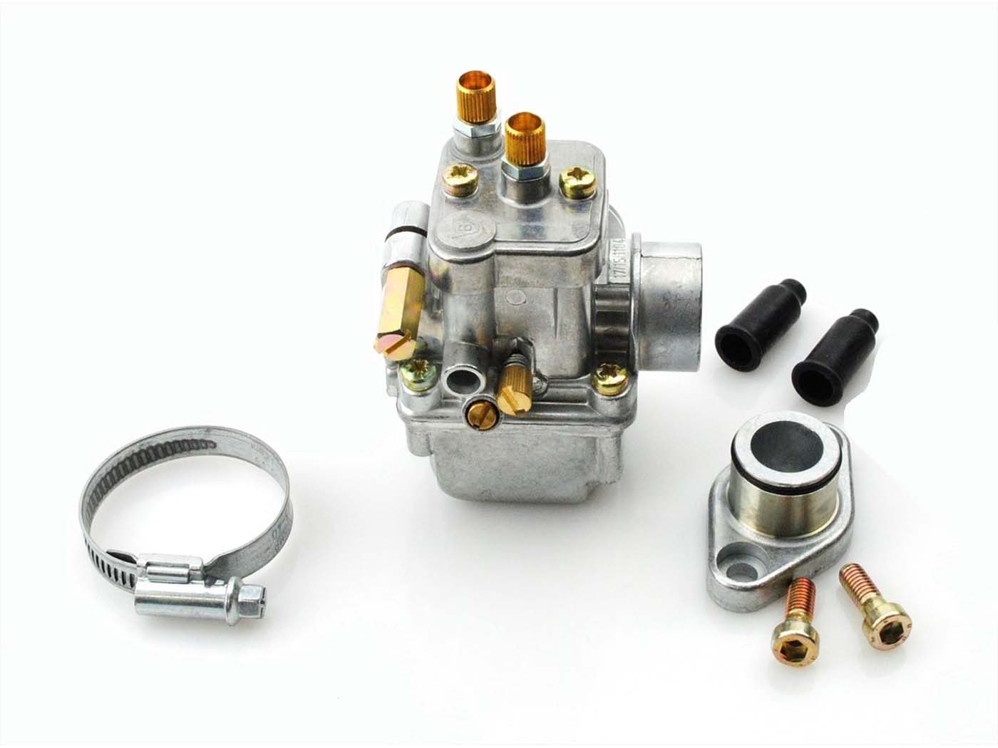 Carburator Bing Aluminiu 23mm 28mm pentru Zündapp GTS, CS, Simson SR 50, SR 80, Hercules Prima GT, GX și alte modele