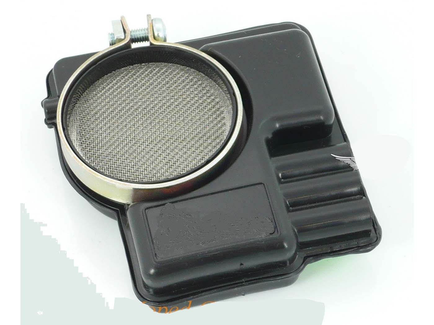 Filtru de aer negru metal-plastic pentru Piaggio Mofa, Piaggio, Gilera și alte modele