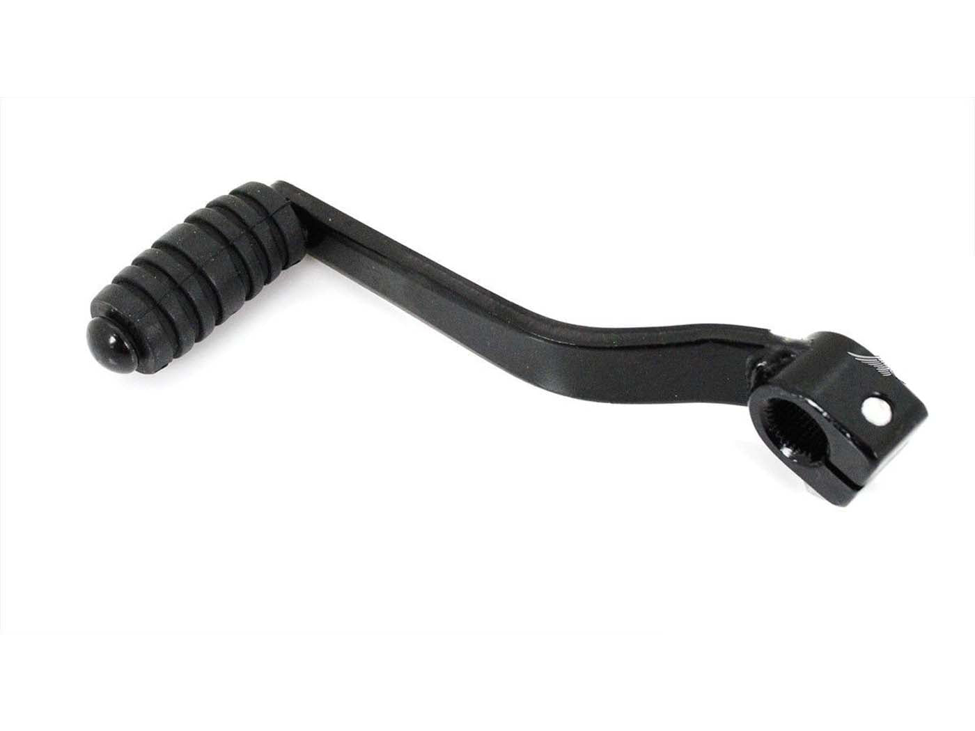Pedală schimbător neagră metal pentru Yamaha FS1 50, Why 50, LB 50 Chappy, Honda PX/PXR 50, Camino 50 și alte modele