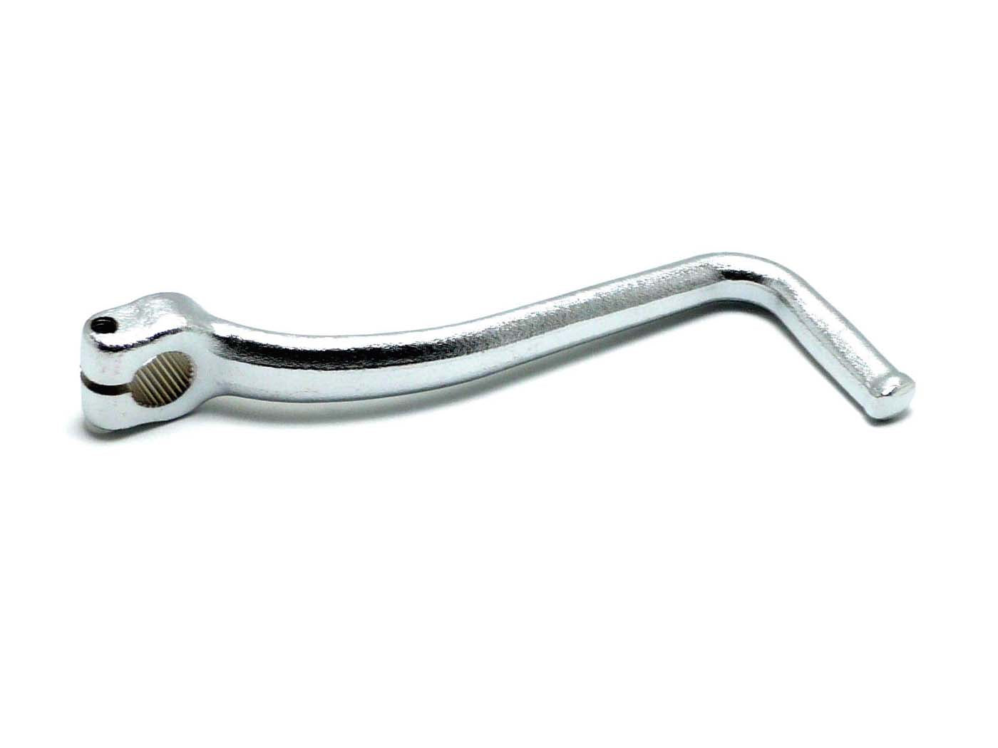 Pedală schimbător metalică cromată pentru Kreidler Florett rezervor oval LF