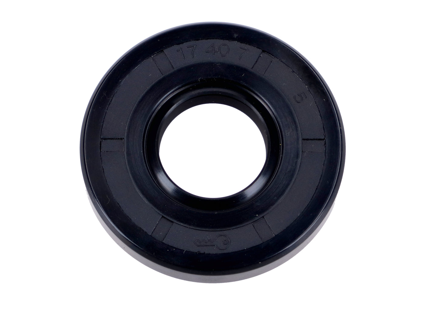 Simering arbore cotit 17x40x7mm cauciuc negru pentru Zündapp ZR 10, ZR 30, ZA 25, ZA 40
