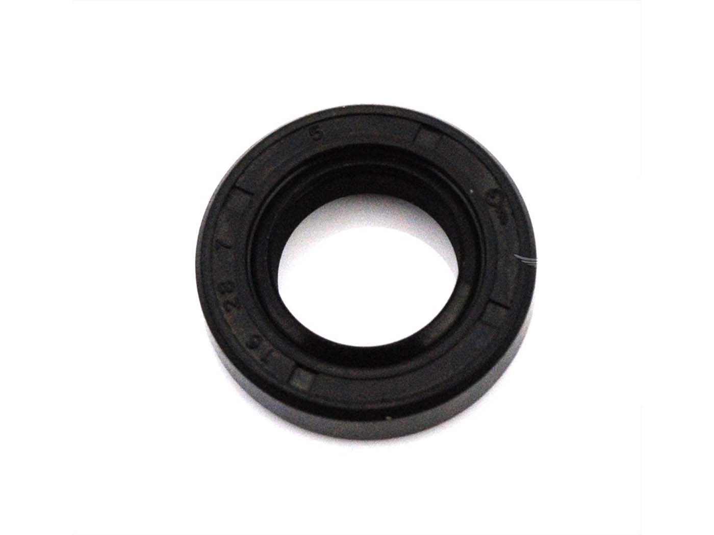 Garnitură de etanșare Drilastic cauciuc 16x28x7mm neagră pentru Zündapp ZR 10, ZR 30, ZA 25 și Simson SR 1, 2