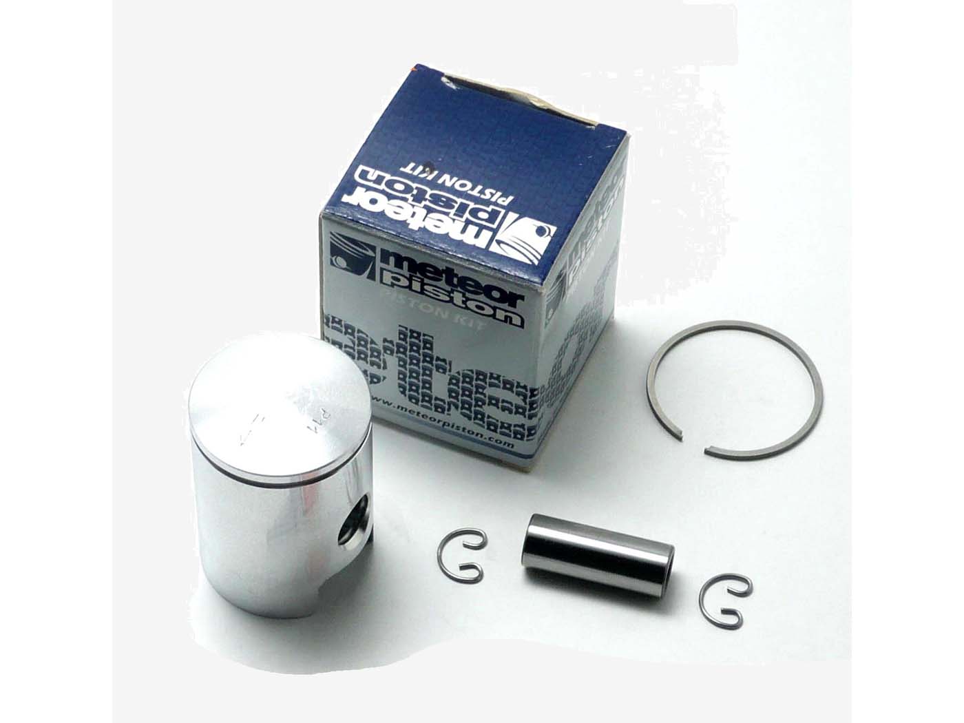 Set piston Meteor 37,96mm cu segment pentru Hercules K 50 Ultra, Prima 2, Prima 3, Prima 4, Prima 5 și alte modele