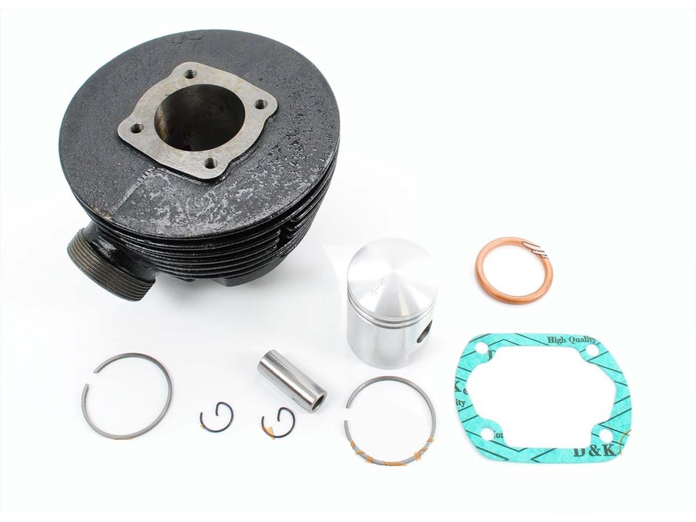 Kit cilindru din fontă 47cc 38mm 14mm pentru Hercules Limbo 50 M, Limbo 50 MA, Limbo 50 S, Limbo 50 SA, Zenith 50 LM și alte modele