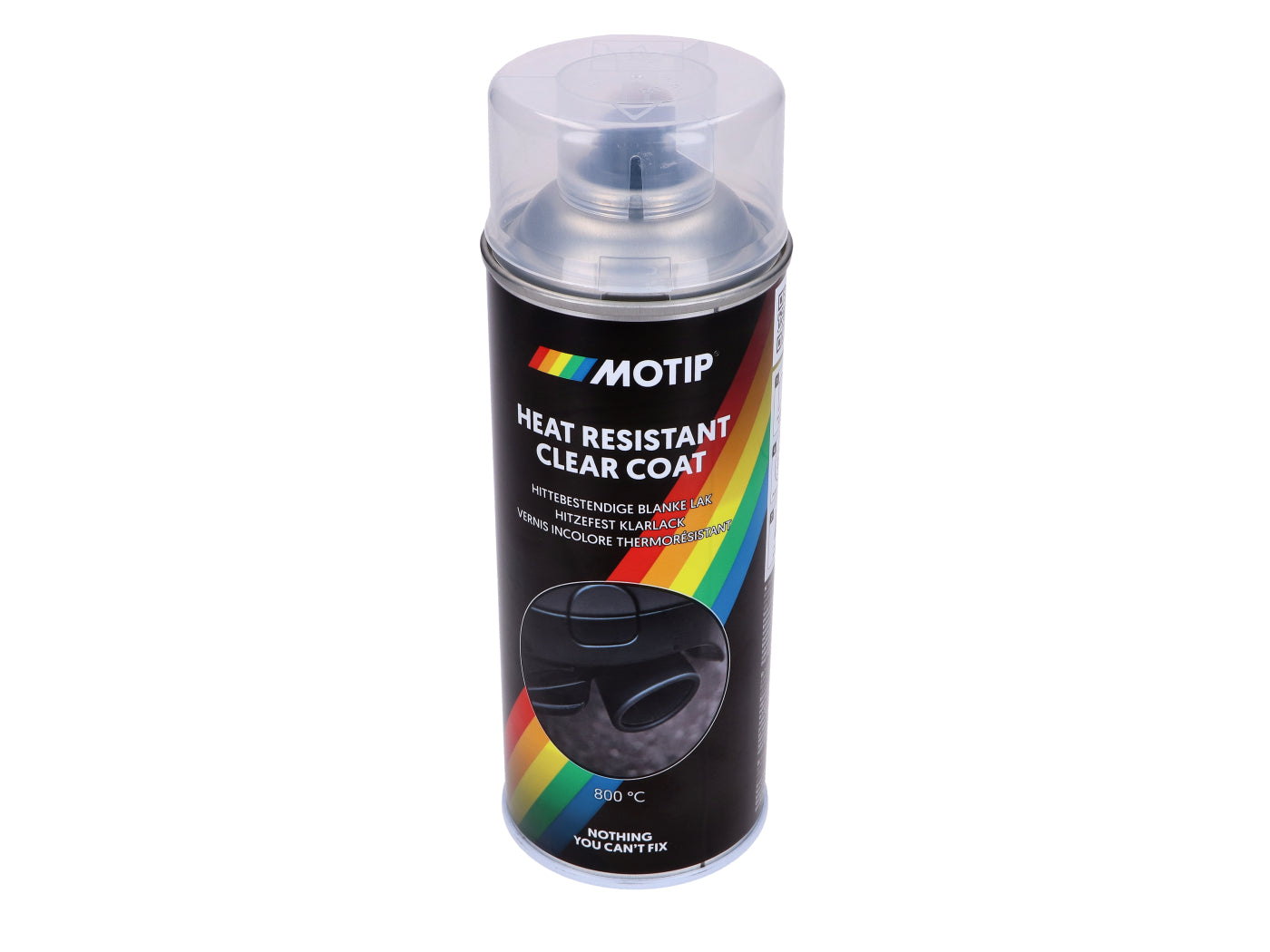 Vopsea termorezistentă Motip lac transparent 400ml spray universal