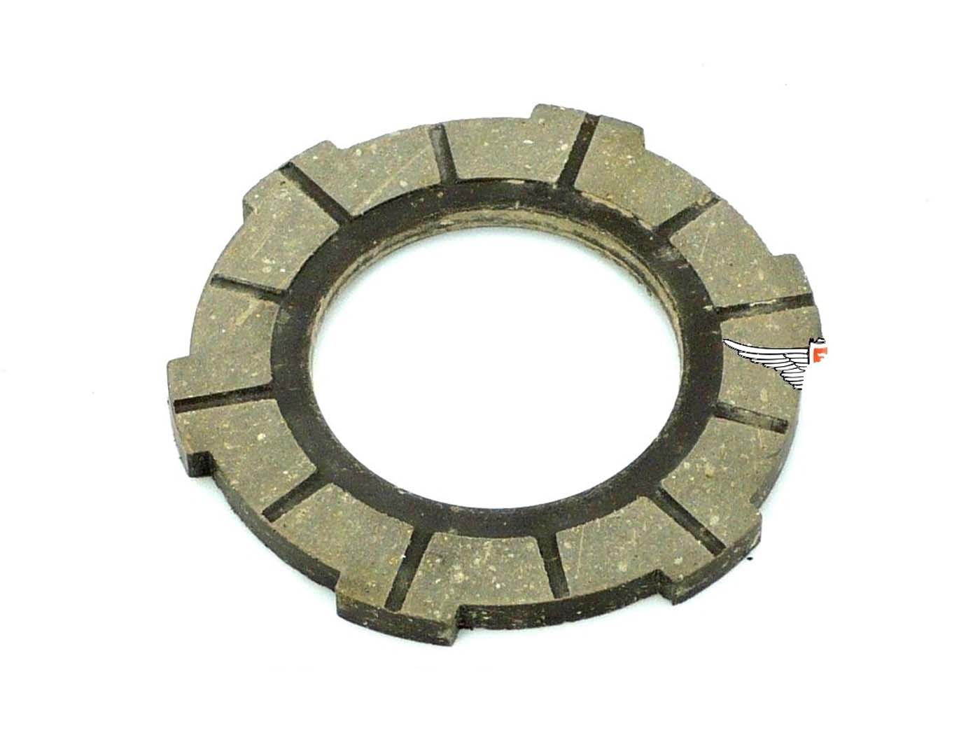 Lamă de fricțiune 37mm x 66mm x 3,3mm pentru ambreiaj Hercules Prima 2, 3, 4, 5, 6, GT, GX, SX și alte modele