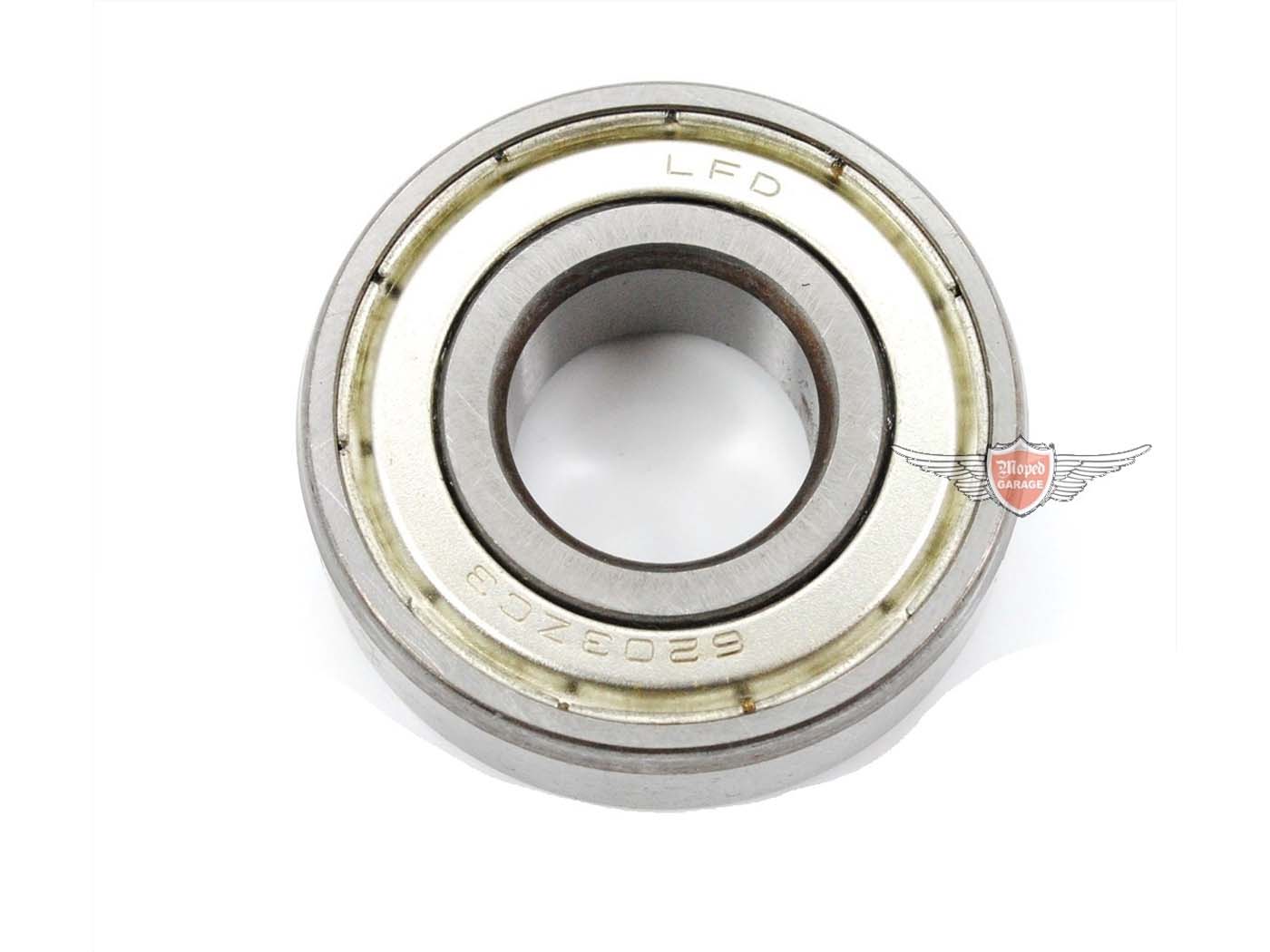 Rulment 17x40x12mm tip 6203 Z C3 pentru Zündapp, Kreidler, Hercules, Puch, Sachs