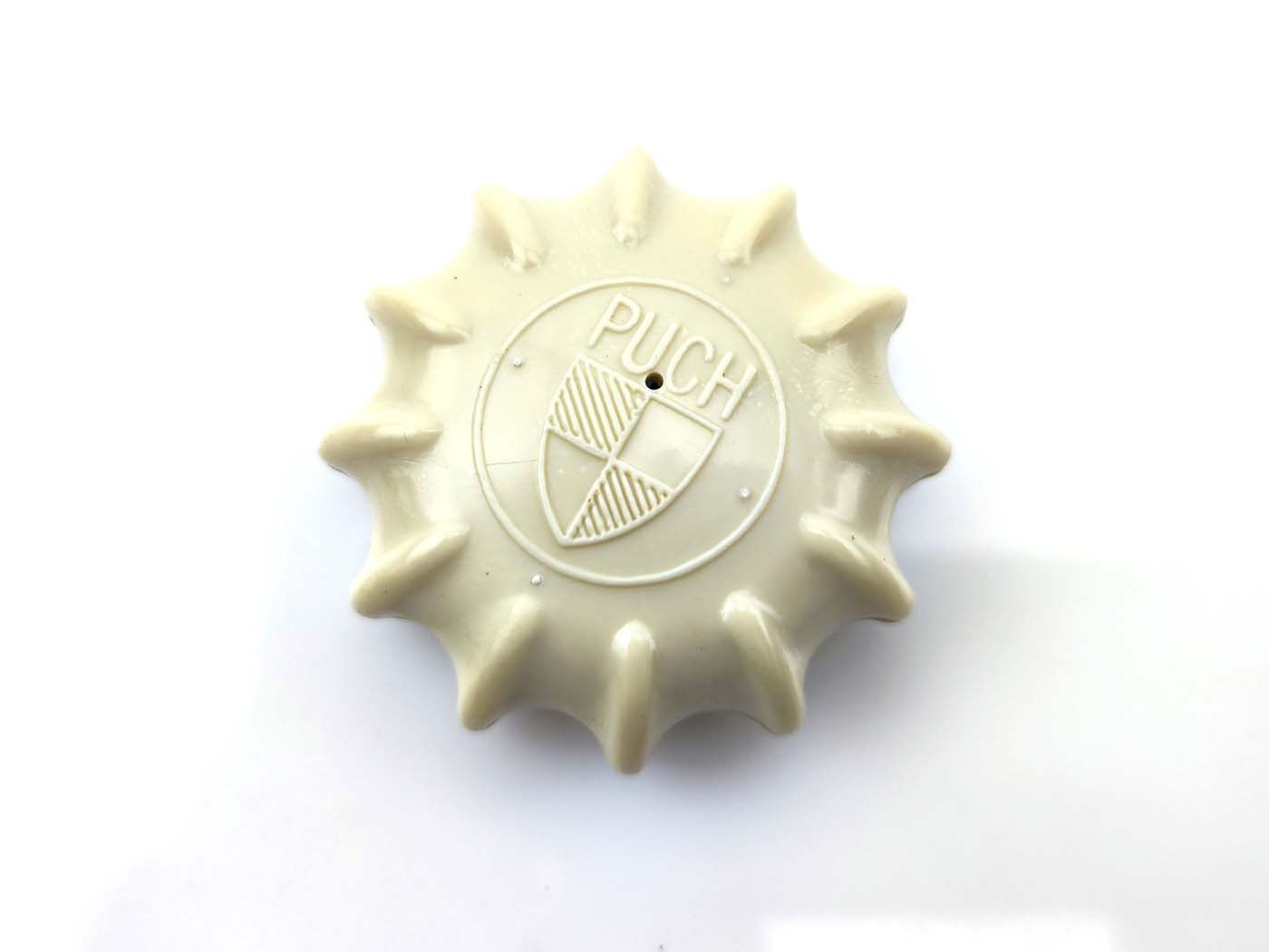 Capac rezervor plastic bej pentru Puch MS 50, VS 50 Colibri, MV 50, DS 50, VZ 50 Dakota și alte modele