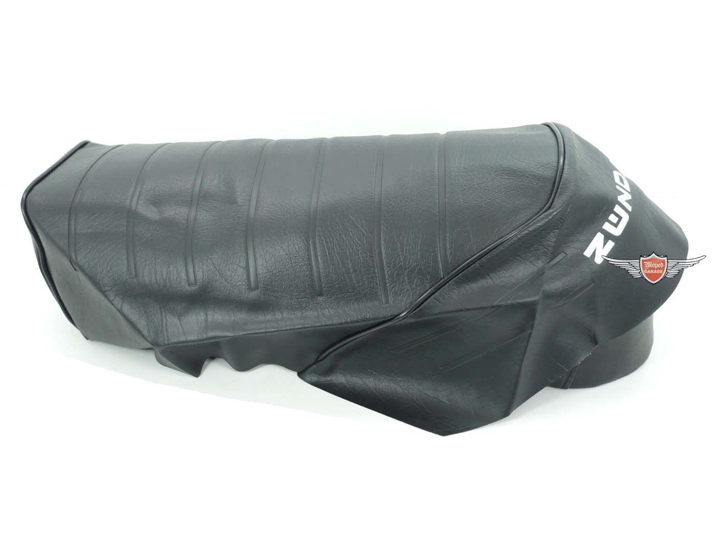 Husă șa neagră 440mm x 160mm pentru Zündapp KS 50, C 50 Super, C 50 Sport, KS 50 Sport și alte modele