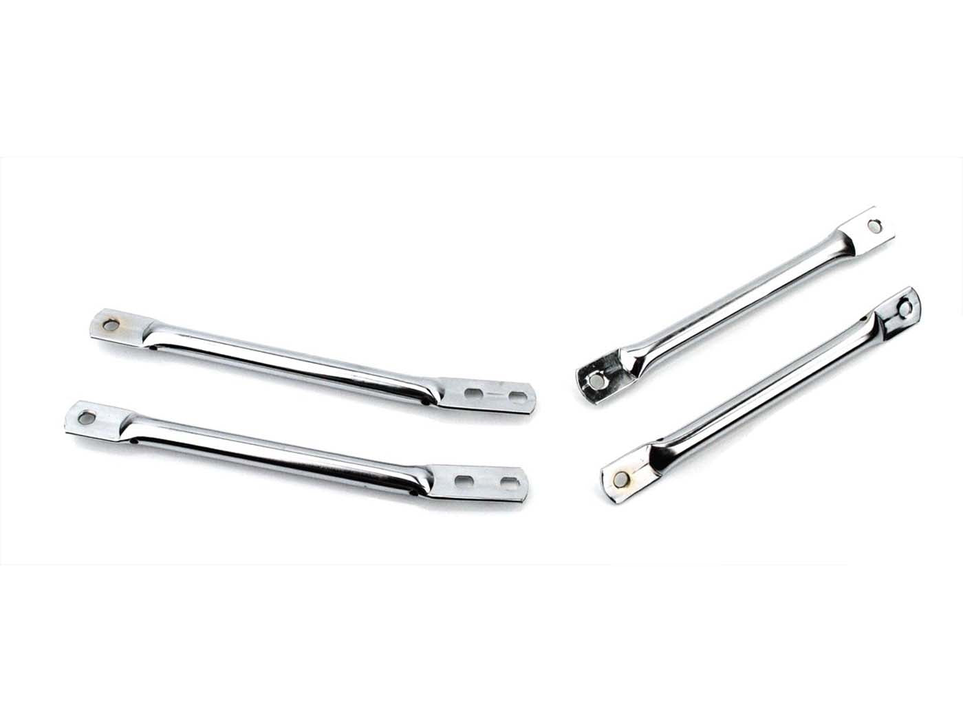 Set 4 bare aripi cromate pentru Zündapp GTS 50, C 50 Sport, KS 50 Sport și alte modele