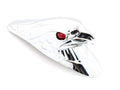 Ornament Apărătoare Nămol Vultur din Plastic Cromat 180mm pentru Zündapp, Hercules, Kreidler, Simson, Puch