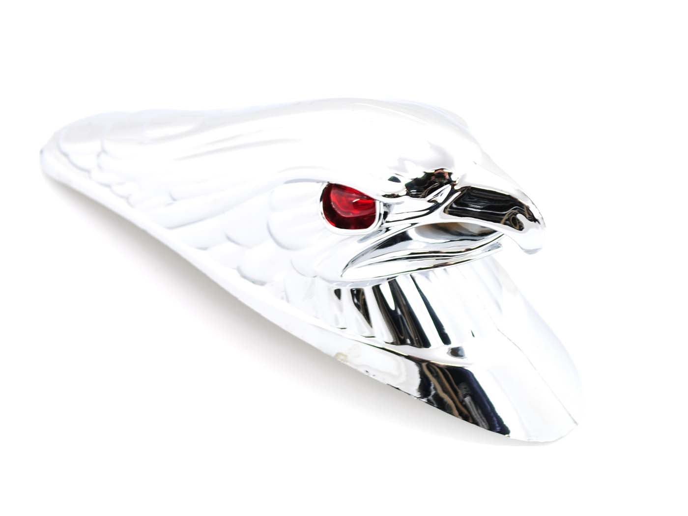 Ornament Apărătoare Nămol Vultur din Plastic Cromat 180mm pentru Zündapp, Hercules, Kreidler, Simson, Puch