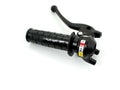 Mâner schimbător viteze 3 trepte NTS Parts negru plastic pentru Kreidler Flory MF 20, MF 32, MF 12, MF 13, MF 23 și alte modele