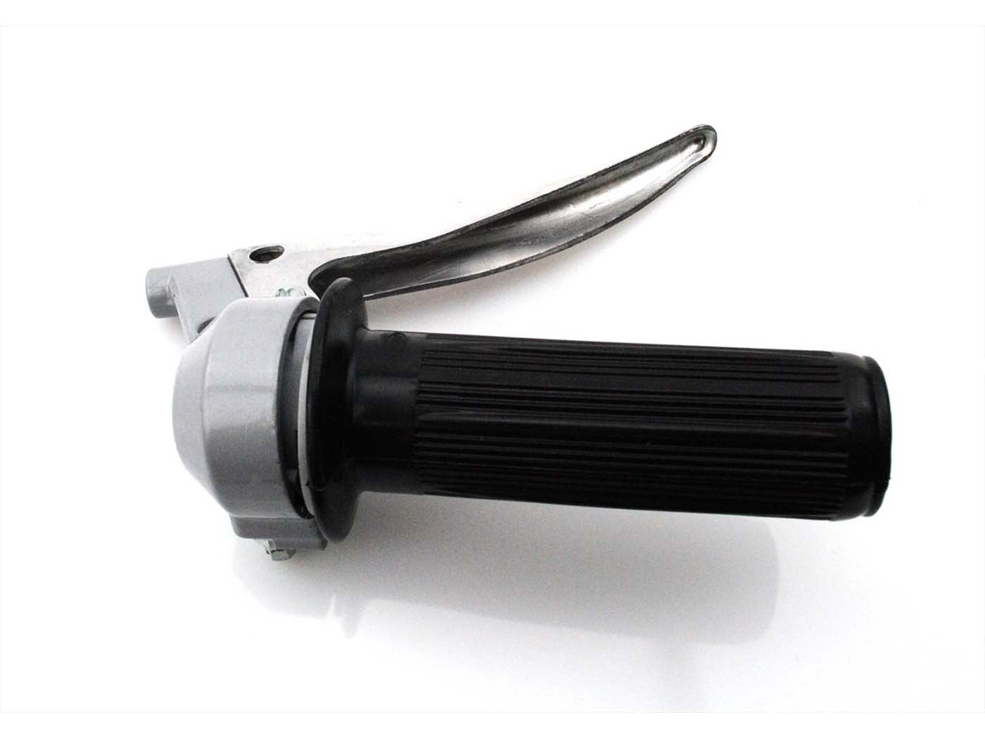 Armătură de accelerație aluminiu negru 22mm 105mm pentru Zündapp, Hercules, Kreidler, Puch și alte modele