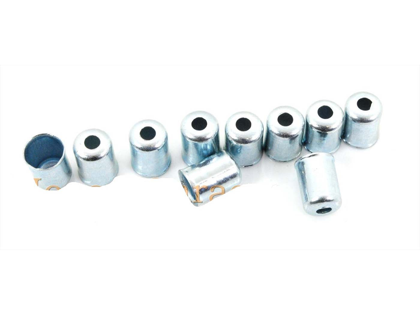 Capăt cablu metal 5,5mm x 12mm alezaj 3mm diametru exterior 6mm pentru Piaggio Ciao, Zündapp, Kreidler și alte modele