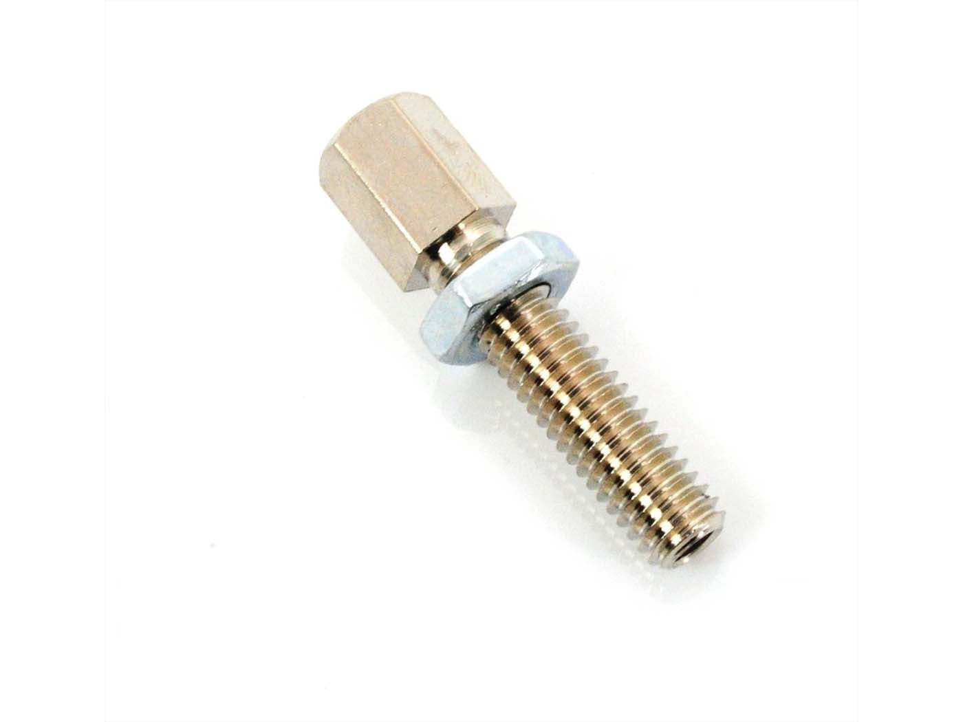Șurub de reglaj hexagonal M6 x 22mm pentru Zündapp, Kreidler, Piaggio și alte modele