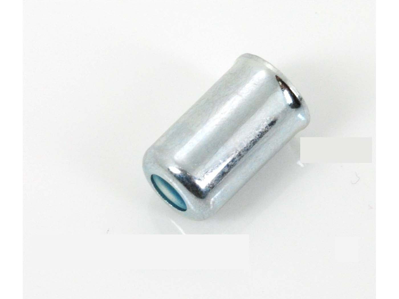 Manșon terminal metalic 7mm x 13mm, alezaj 4mm, diametru exterior 8mm pentru Zündapp, Kreidler, Piaggio și alte modele