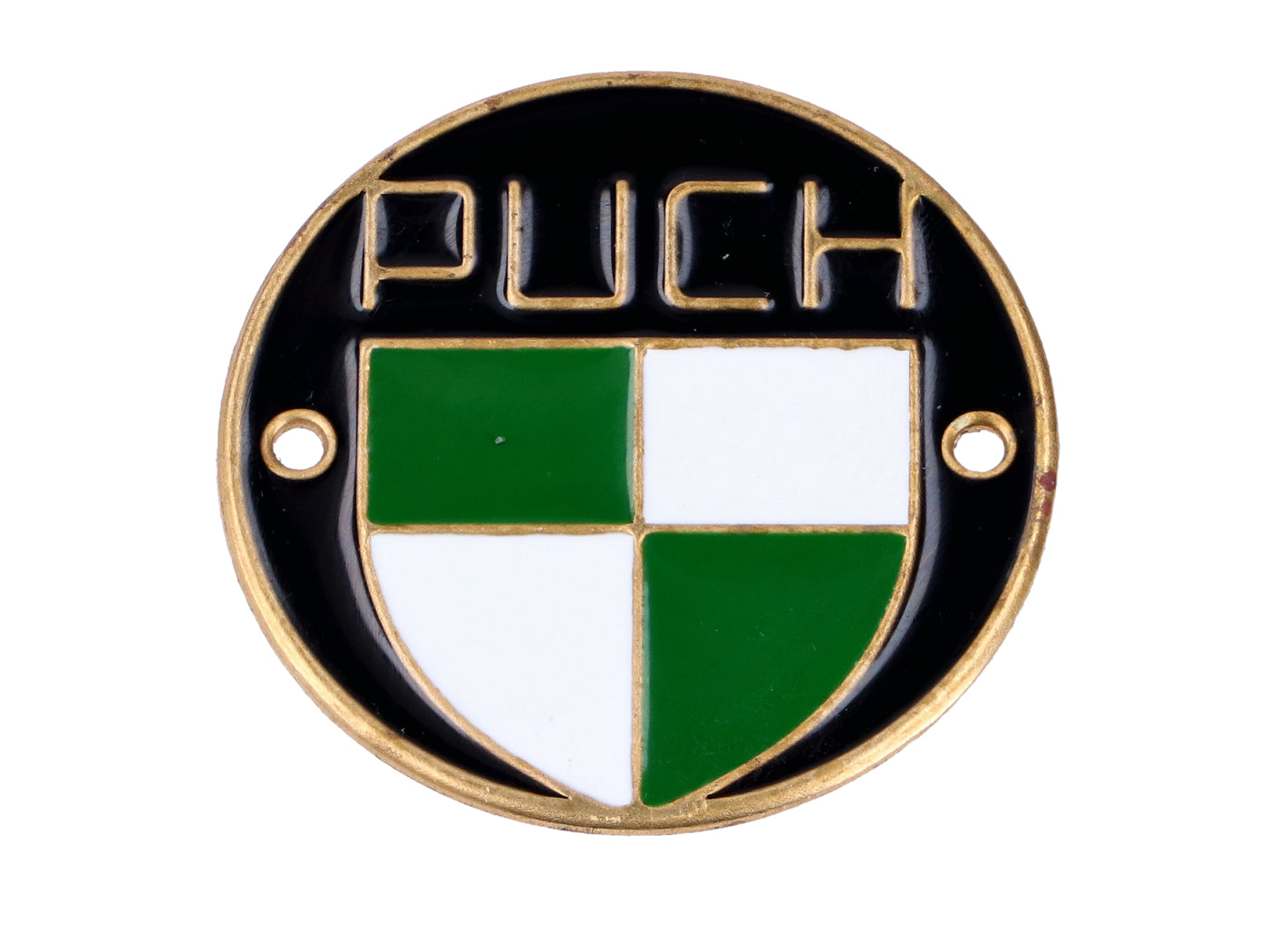 Emblemă Far Metalică NTS Parts pentru Puch MS 50, VS 50 Colibri, MV 50, DS 50, VZ 50 Dakota și alte modele