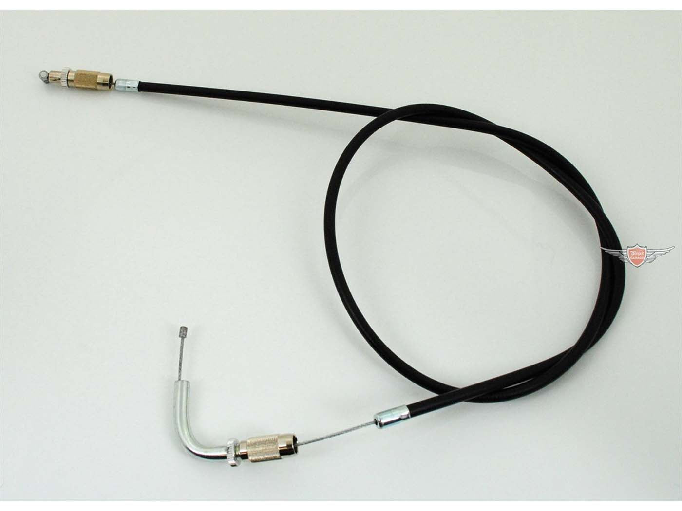 Cablu accelerație MOGA pentru Mikuni negru pentru Zündapp ZD 10, ZD 30, ZX 25, ZL ZA 40, ZB 22, ZR 20, ZS 25