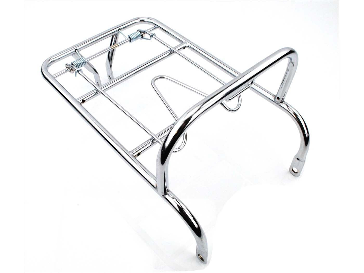 Portbagaj cromat pentru Zündapp GTS 50, C 50 Sport, KS 50 WC, KS 50 Cross și alte modele