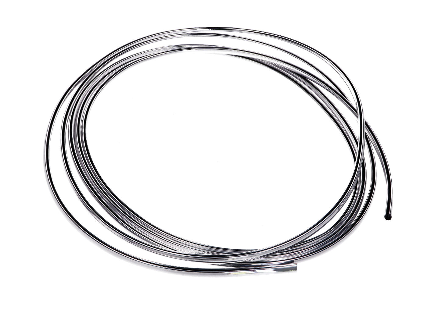 Bandă de margine cromată 5 metri 6x8x4mm universal