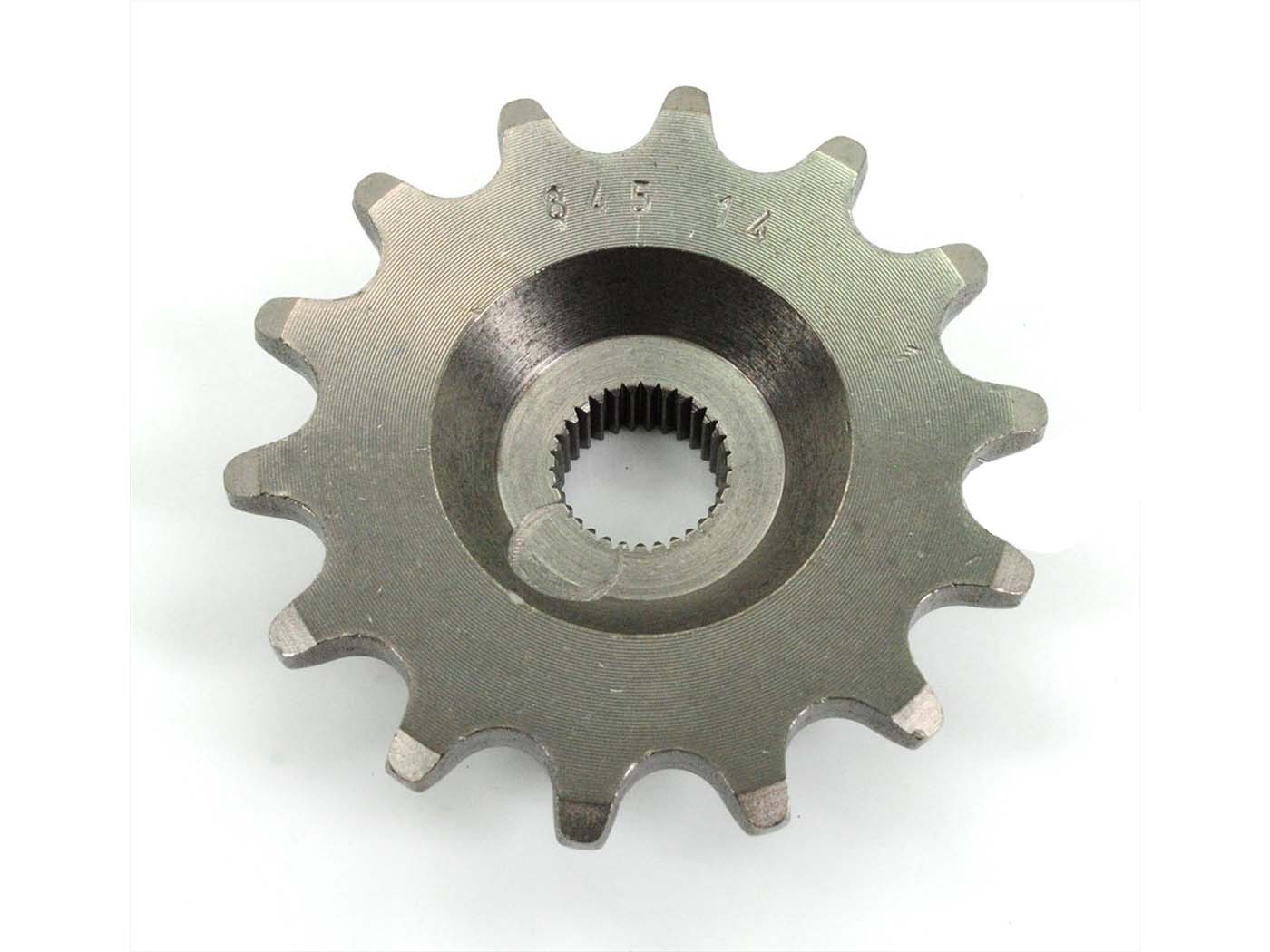 Pinion Esjot oțel 14 dinți 12mm pentru Zündapp C 50 Super, CS 50, C 50 Sport, CS 25
