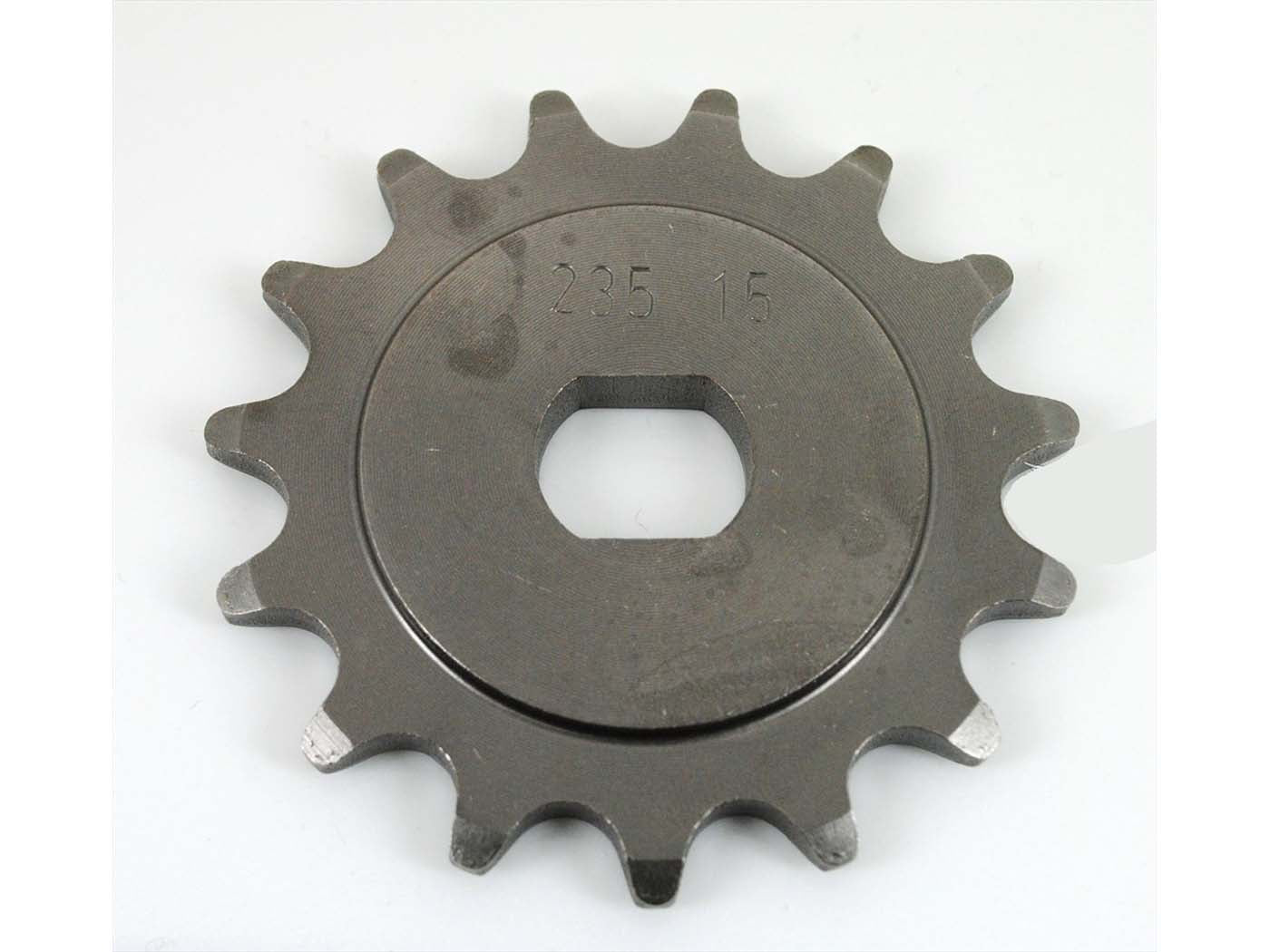 Pinion Esjot oțel 15 dinți pentru Hercules Prima 2, 3, 4, 5, 6, G3, GT, GX, SX și alte modele