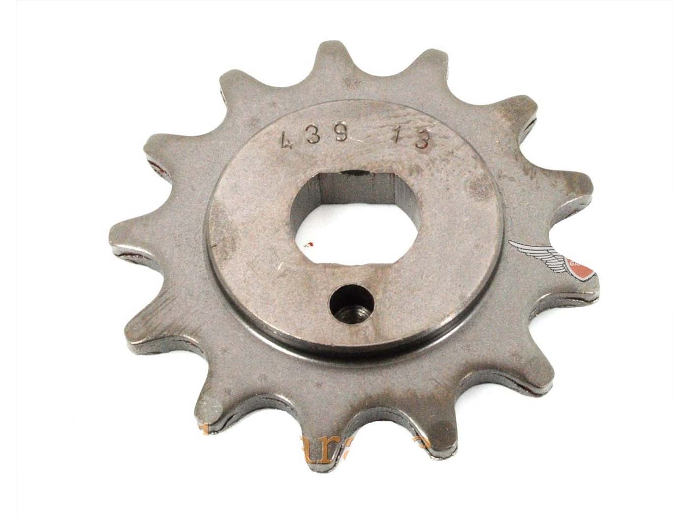 Pinion Esjot oțel 13 dinți 15x12mm pentru Kreidler Flory MF 12, MF 13, MF 20, MF 22, MF 23, Florett Mustang și alte modele