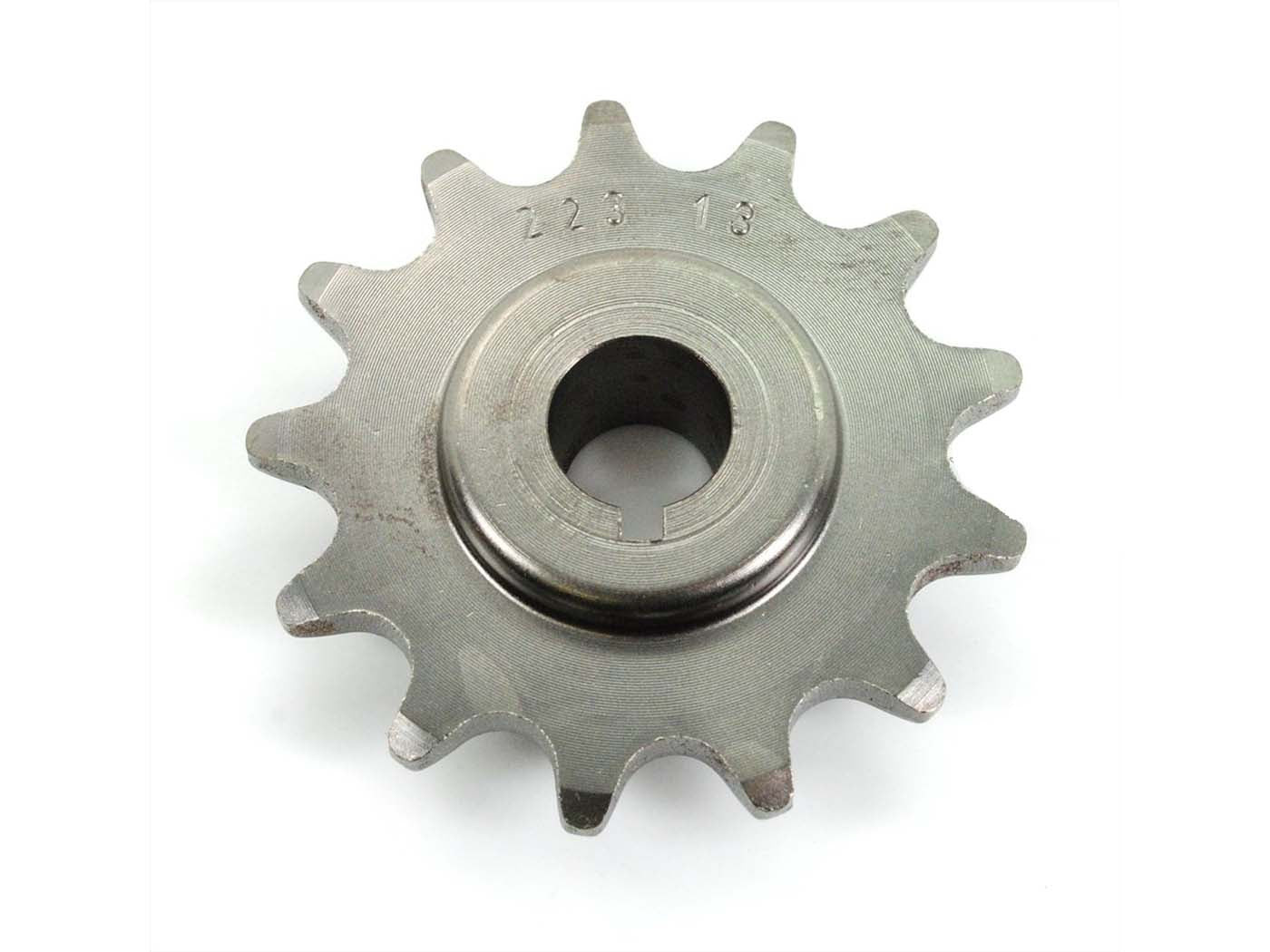 Pinion Esjot oțel 13 dinți 13,2 x 11,7mm pentru Hercules, Kreidler moped