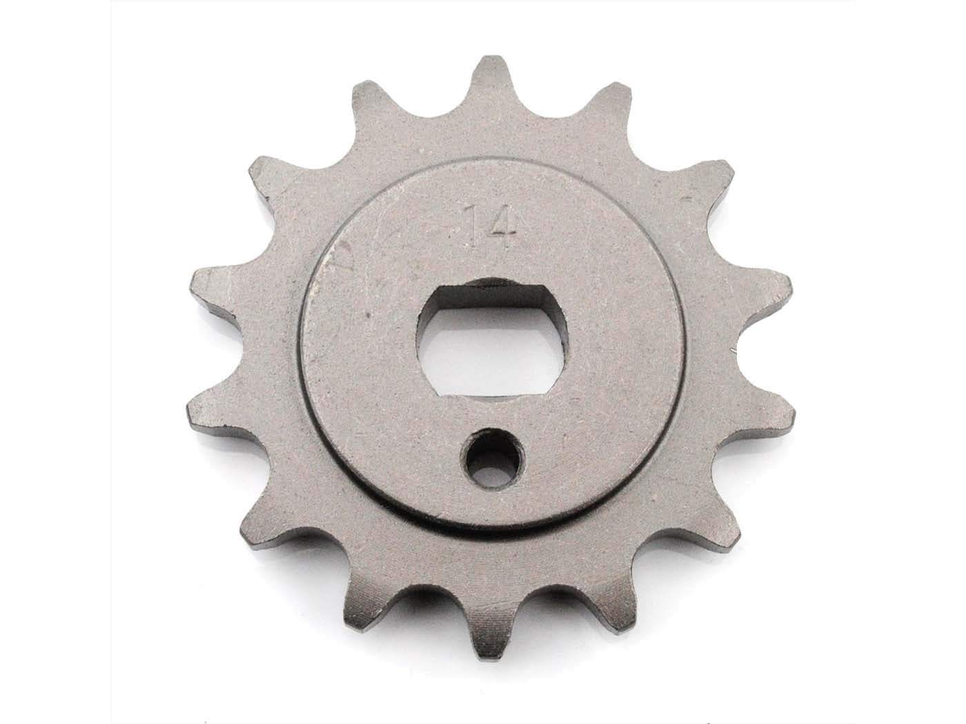Pinion Întărit 14 Dinți 15x11mm Lanț 420 pentru Kreidler Florett Mustang/Cross 50, Florett RS-GS