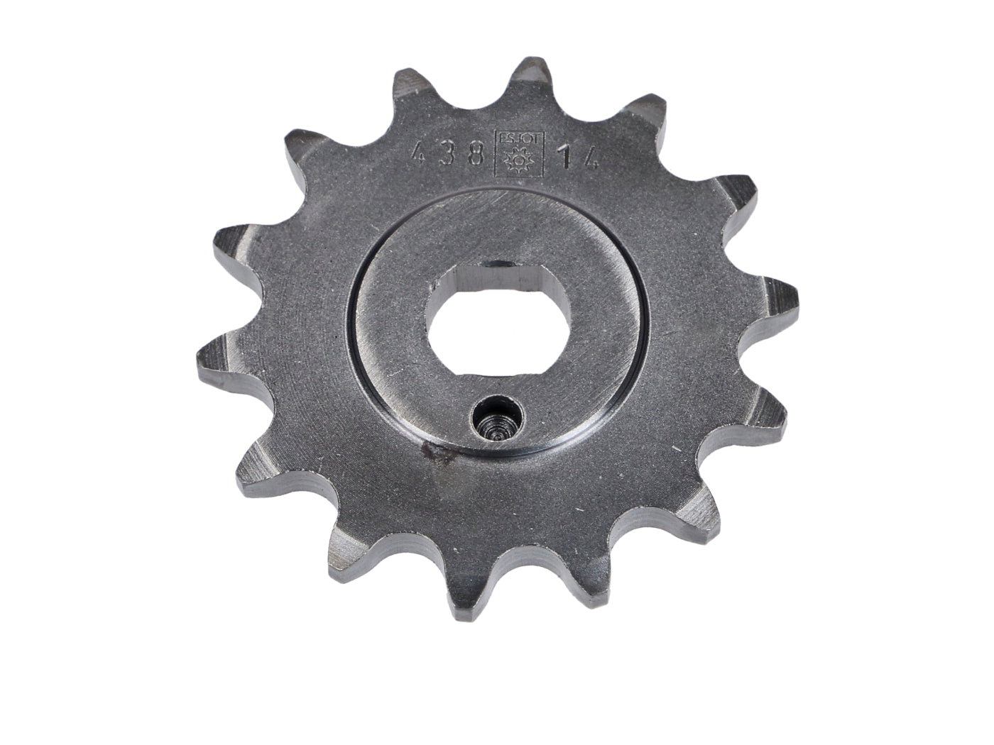 Pinion Esjot oțel 14 dinți 15x12mm pentru Kreidler Florett K 53/1M, Super 54/2 A/B/C, Florett RS, TS, GT, TM