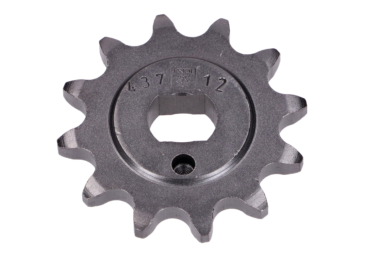 Pinion Esjot oțel 12 dinți 15x11mm pentru Kreidler Florett Mustang/Cross 50, RS-GS, Moped 50ccm