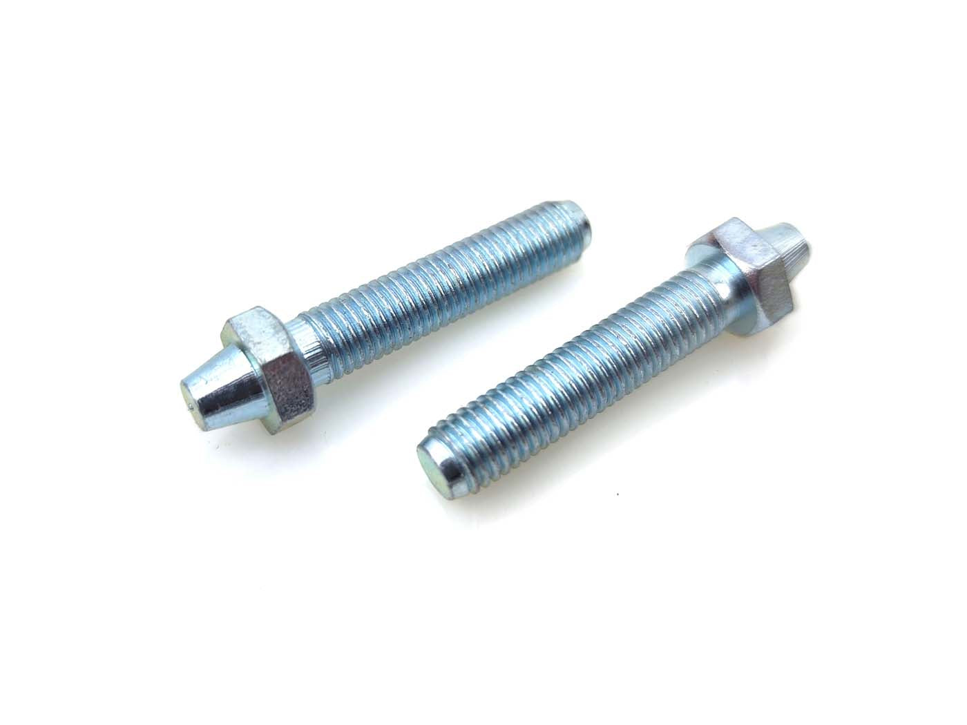 Set tendenționer lanț oțel 2 bucăți pentru Hercules 221 MF/MFH Sachs 50 MC