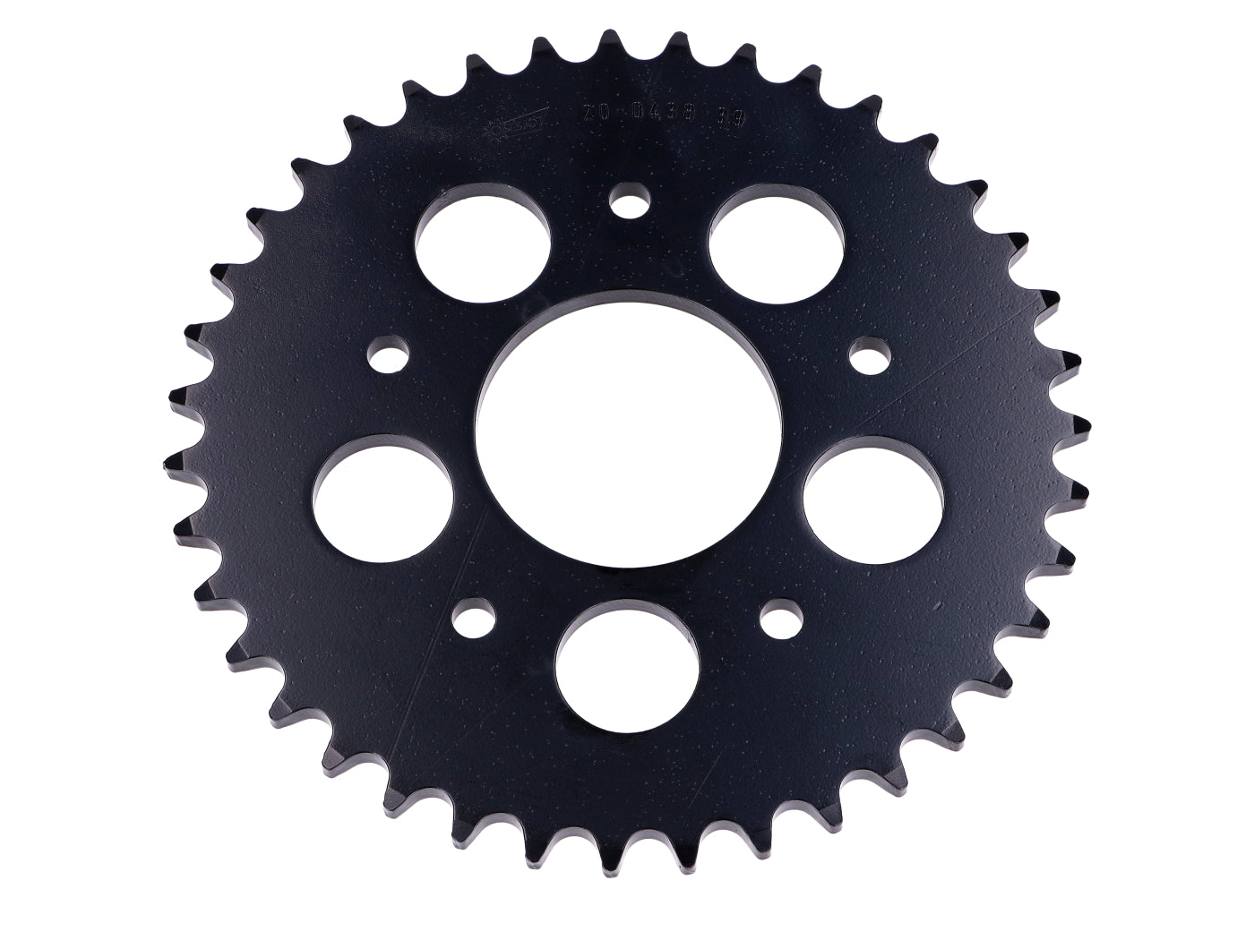 Coroană Esjot întărită 39 dinți neagră pentru Kreidler Florett RS-GS (K54/503) 1980