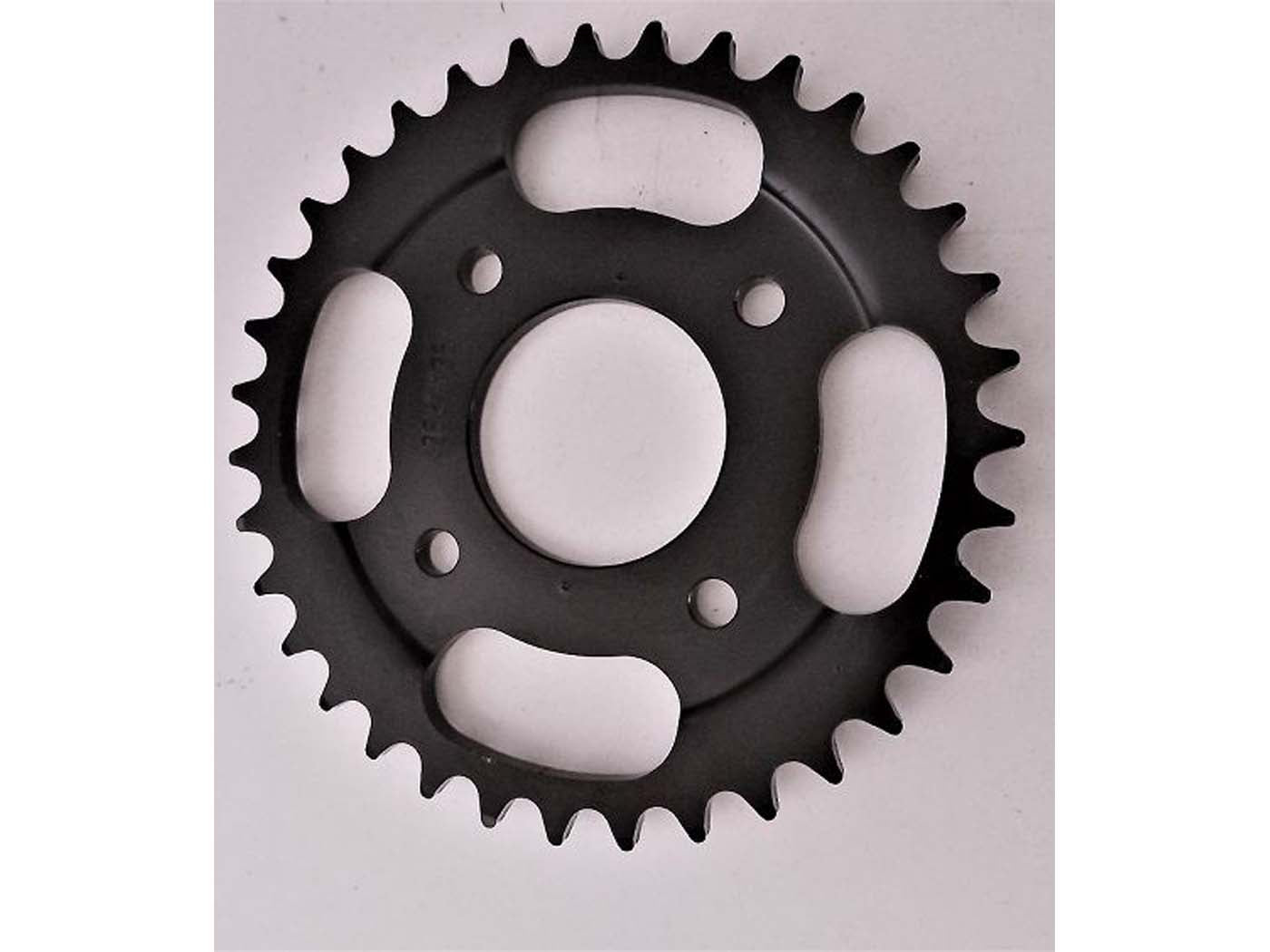 Coroană Esjot oțel 35 dinți 49mm lanț 420 pentru Hercules K 50 Ultra, K 50 Ultra II, K 50 Ultra I LC, K 50 Ultra II LC, K 50 Ultra III LC