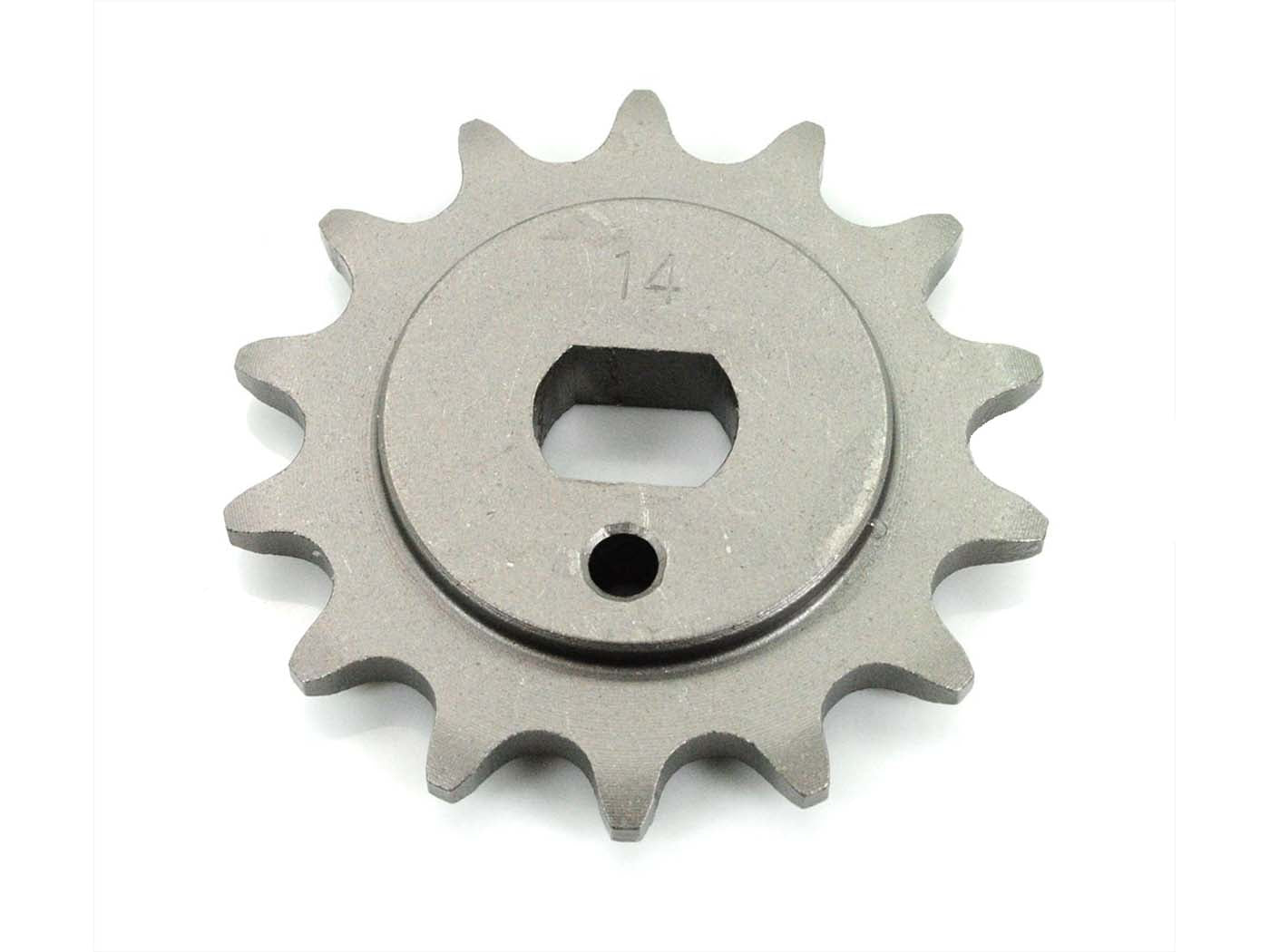 Pinion ranforsat 14 dinți 15x11mm pentru Kreidler Flory, Florett LF, LH, RMC și alte modele