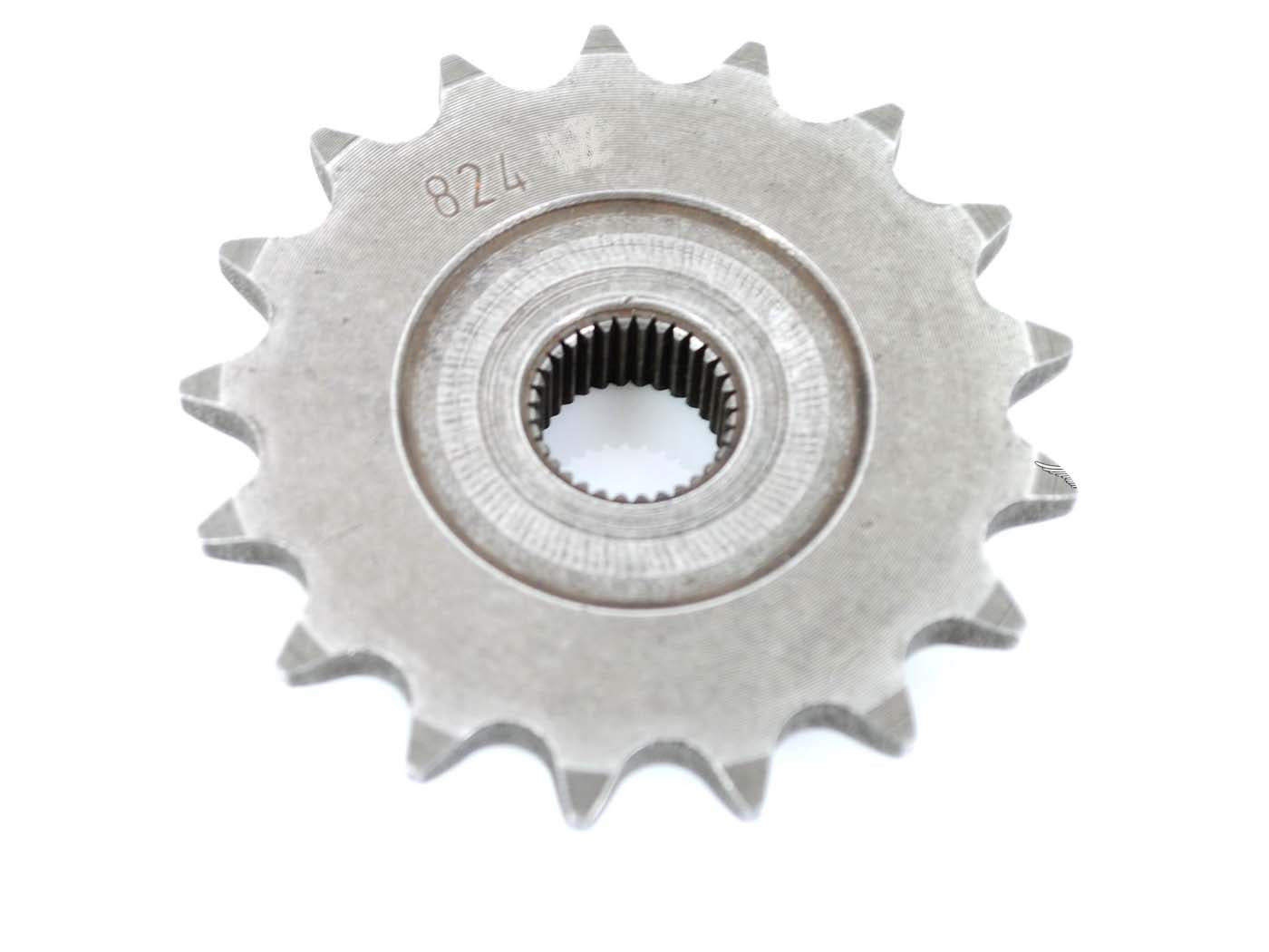Pinion Esjot oțel 17 dinți 16,5mm lanț tip 420 pentru Zündapp KS 50 Sport, Cross, Super Watercooled și alte modele