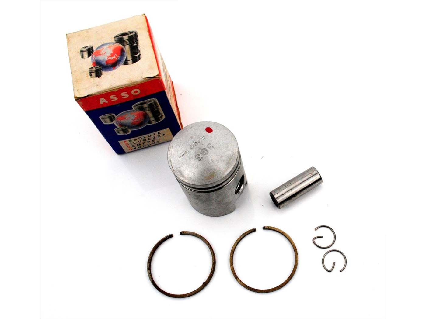Set piston 40,50mm ax piston 12mm 53mm pentru Hercules Mofa / Moped