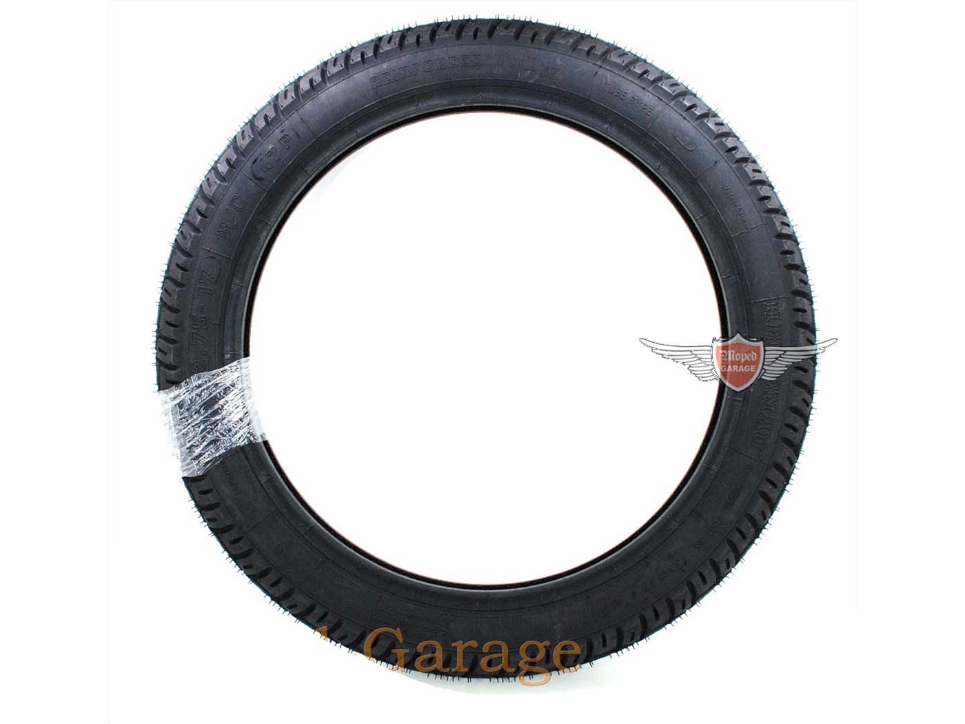 Anvelopă moped Heidenau 2,75-17 47P Ranforsat pentru Zündapp C 50, GTS 50, Kreidler Florett, Hercules K 50 și alte modele