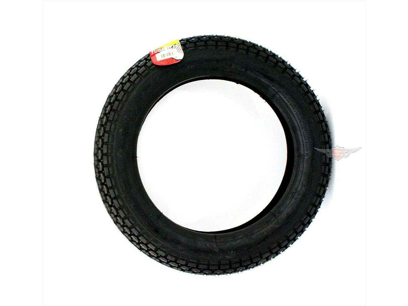Anvelopă Vee Rubber 3.00 x 12 47J neagră pentru Tomos, Sachs, Puch, Piaggio Mofa, Kreidler și alte mărci