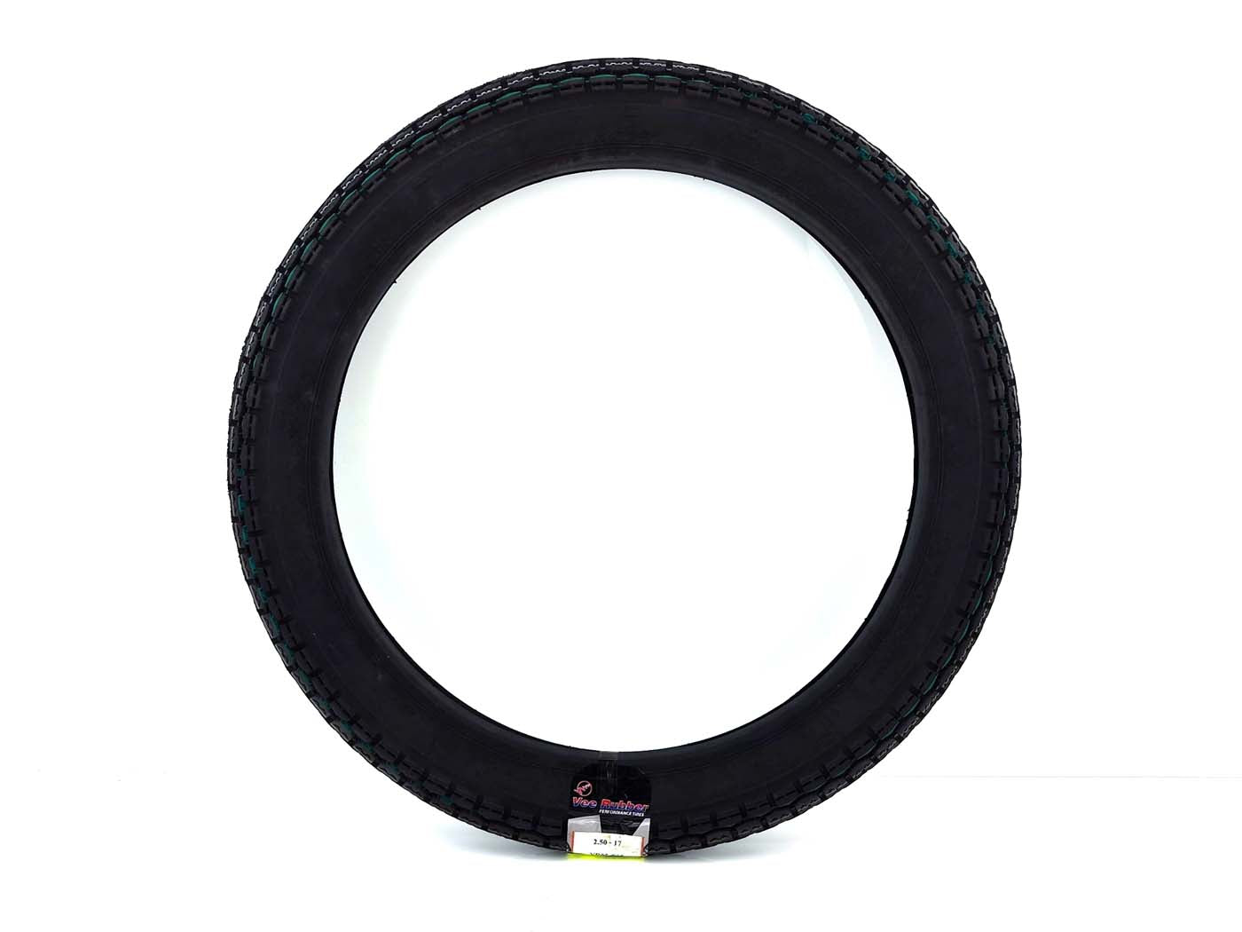 Anvelopă moped Vee Rubber VRM 015 2.50x17 43L TT pentru Piaggio, Vespa, Puch, Tomos, MBK și alte modele