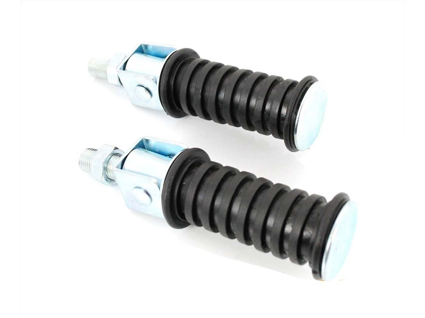 Set repose-picioare M12 x 25mm 105mm 30mm negru pentru Yamaha FS1 50 75-80