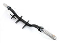 Tub suport repozi picioare aluminiu pliabil negru pentru Simson S51, S53, S70, S83